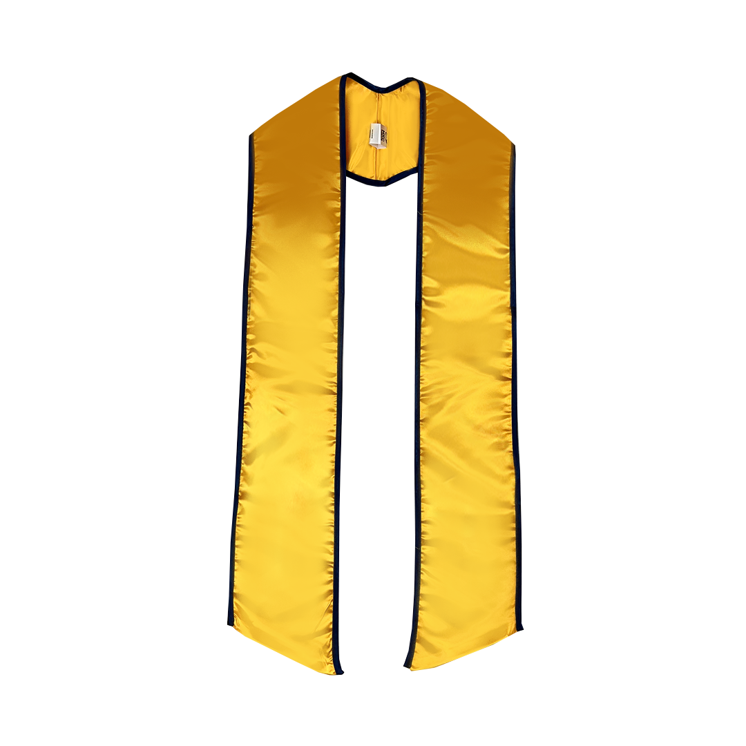 Blank Deluxe Graduation Stole – Stole Supply
