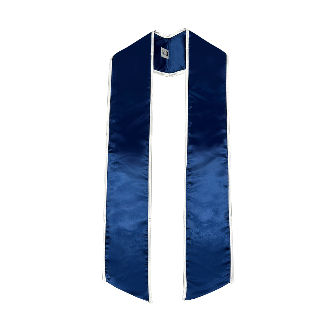Blank Deluxe Graduation Stole – Stole Supply